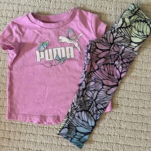 Puma Kids Pink Butterfly Set